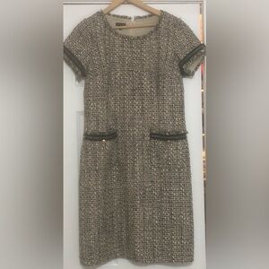 Cute Boucle Talbots Tailored Dress